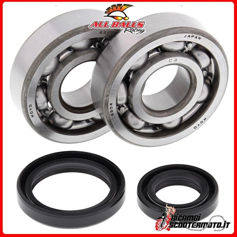 KURBELWELLENLAGERSATZ All Balls Suzuki RM 85 L 2006 24-1014#33 - Imagem 1 de 1