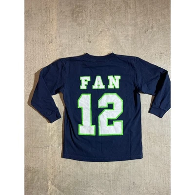 Camiseta Seattle Seahawks Niños Manga Larga Juvenil Mediana Foto 1 de 4