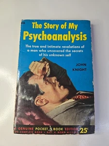 1953 Pocket Books #866 THE STORY ON MY PSYCHOANALYSIS John Knight. D214 - Imagen 1 de 17