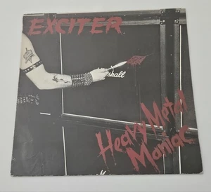 Exciter - Heavy Metal Maniac - Vinyl LP - 1ST US Press, Shrapnel Records - 1983 - Picture 1 of 6