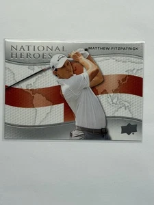 Upper Deck Golf Matthew Fitzpatrick National Heroes #NH-13 - Bild 1 von 2