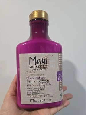 Maui Moisture Shea Butter Body Lotion Severely Dry Skin Extra Hydrating 19.5oz - Image 1 of 4