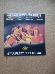 BRIAN MAY + FRIENDS STAR FLEET/LET ME OUT 7" SINGLE BRAND NEW SEALED - Picture 1 of 2