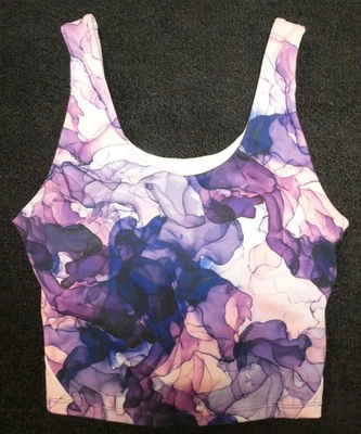 Gaiam Mujer Multicolor Estampado Floral Acolchado Cami Sujetador Deportivo Top Talla XS Foto 1 de 3