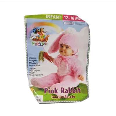 Disfraz de Halloween Rubíes Rosa Conejito Conejo Infantil Talla 12-18 Meses Foto 1 de 2