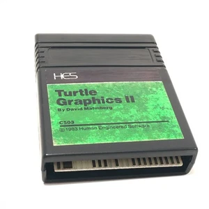 1983 Commodore 64/128 C64 TURTLE GRAPHICS II von David Malmberg HES auf Cartridge - Bild 1 von 13