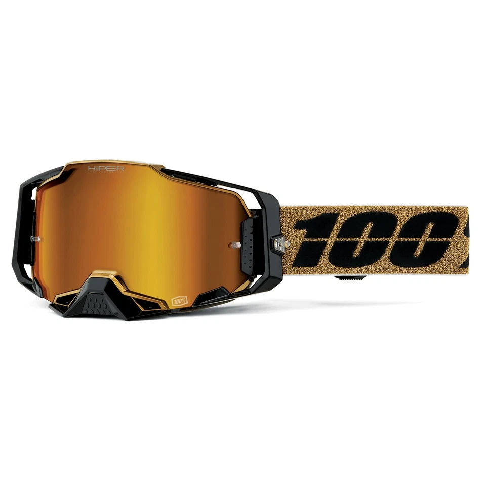 100% Armega Glory Goggles 5623-2033-00 OSFM Brown Foto 1 de 1