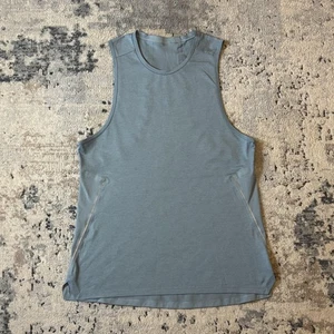Lululemon Fast Free Tank Top Herren mittelblau ärmellos sportlich Gym Shirt - Bild 1 von 8