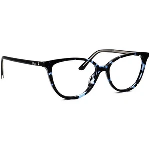 Christian Dior Brille Montaigne N°33 JBW Havana Blau Cat Eye Italy 52-15 140 - Bild 1 von 6
