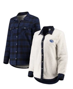 Franela Sherpa Reversible Mujer Penn State Nittany Med Nueva Con Etiquetas - Imagen 1 de 9