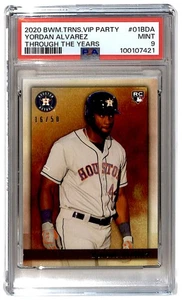 2020 Bowman Transcendent Rookie 16/50 Yordan Alvarez #01BDA PSA 9 R6220J - Picture 1 of 2