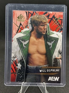 Will OSPREAY 2025 Upper Deck SP Game Used AEW Red Parallel#77 - Picture 1 of 2