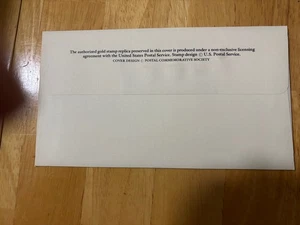 First Day Cover with Authorizes Gold Stamp Replica - Opera Singer Richard Tucker - Picture 1 of 3