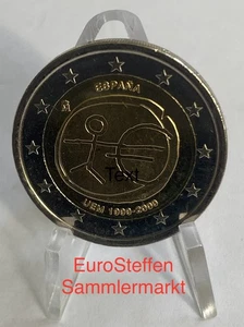 2 Euro Spanien 2009,  "WWU", bankfrisch aus Rolle - Bild 1 von 1