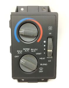 95-97 S10 Pickup Blazer Sonoma Jimmy Bravada Heat AC HVAC Control  #D16