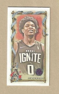 2023 Topps Allen & Ginter SCOOT HENDERSON Trail Blazers MINI BASE #265 RC - Picture 1 of 1