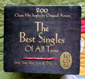 LOS MEJORES SINGLES DE TODOS LOS TIEMPOS AÑOS 60’S, 70’S, 80’S, 90’S & No. PACK 1S – 10 CD - Imagen 1 de 3