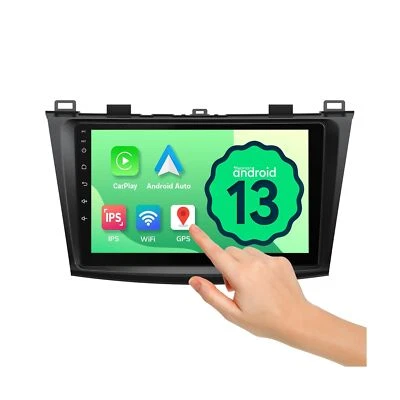 Eonon Car Stereo Receiver Compatible with Mazda 3 2010-2013, Wireless CarPlay... - Image 1 of 4