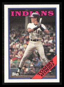 Tommy Hinzo 1988 Topps #576  Cleveland Indians