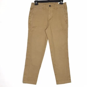 NWT American Eagle Slim Straight Mens Khaki Size 26x28 Pants Chino Uniform - Picture 1 of 8