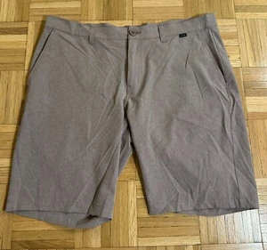Pantalones Cortos de Golf Travis Mathew Performance Para Hombre 38 Chino Púrpura Cuadros Elásticos - Imagen 1 de 5