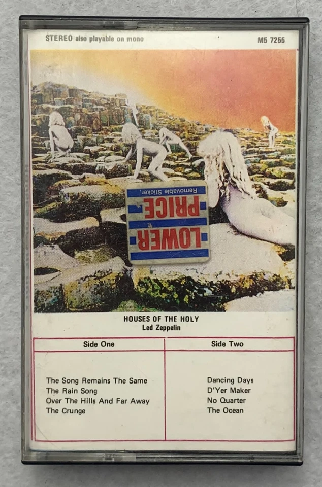 Led Zeppelin – Houses Of The Holy, AUS Cassette - Image 1 of 4