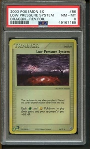Pokemon PSA 8 MINT 2003 Low Pressure System Dragon English Reverse Holo Card #86 - Picture 1 of 2