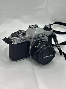 Pentax K1000 35mm SLR Film Camera with 50mm Lense FILM TESTED SEE PHOTOS. E - Picture 1 of 24