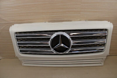 09-18 MERCEDES CLASE G VAGÓN PARRILLA MOLDURA MOLDURA BLANCO GENUINO FÁBRICA OEM Foto 1 de 4