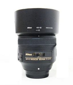 Nikon AF S NIKKOR 85mm f/1.8G Fixed Lens with Auto Focus for Nikon DSLR Cameras - Picture 1 of 1