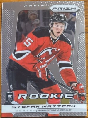 2013-14 Panini Prizm Rookie RC Stefan Matteau #261 New Jersey Devils - Image 1 of 2