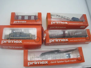 PRIMEX KONVOLUT - 3006 - 4598 - 4556 - 4543 - 4596 - LOK + WAGONS - Bild 1 von 15