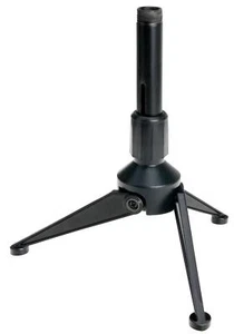 Support Trepied Monture Table Pour Microphone Broadcast Mic Podcast Micro Noir - Photo 1/3
