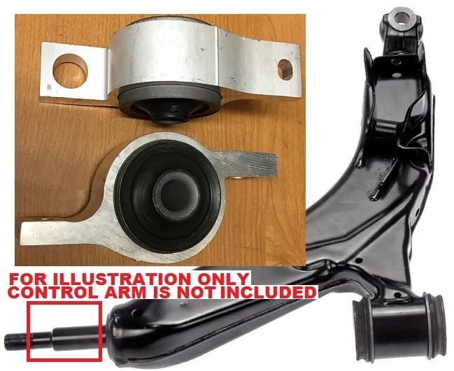 Bujes de 2 piezas para brazos de control inferiores delanteros Lexus GS300 GS350 GS430 2006-2011 Foto 1 de 1