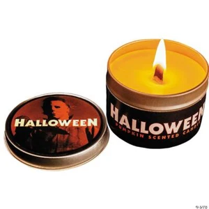 2 1/2" Halloween (1978) Pumpkin Scented Candle - Trick Or Treat Studios - Picture 1 of 1