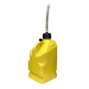Valley Industries 5-Gallon Utility Jug - Yellow Plastic Jerry Can - Picture 1 of 10