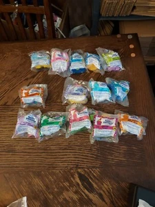 1994 Happy Birthday Train McDonalds Happy Meal Toys Set of 14 ( #7 MISSING) - Picture 1 of 5