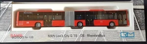 Rietze 72798 - 1/87 Man Lion ´S City G ´15 DB Rheinlandbus - New - Picture 1 of 1