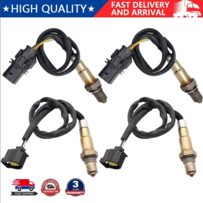 Sensor de oxígeno 4 piezas arriba+abajo para Mercedes-Benz E350 3,5 L 2006-09 E550 5,5 L 2007-09 Foto 1 de 4