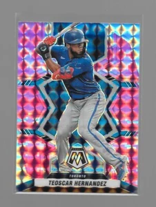 2022 Panini Mosaic Prizm Pink TEOSCAR HERNANDEZ #13 - Picture 1 of 2