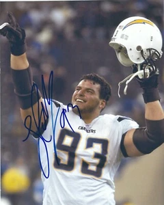 Signiertes 8x10 LUIS CASTILLO San Diego Chargers handsigniertes Foto - COA - Bild 1 von 1