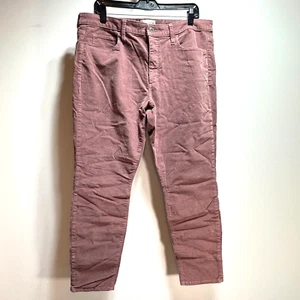 Universal Thread Straight Leg Corduroy Pants in Pink Size 14 32R Dusty Rose - Picture 1 of 6