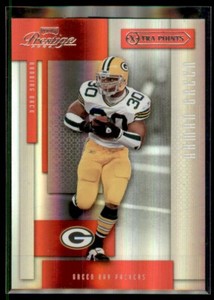 Ahman Green 2004 Playoff Prestige Xtra Points Red /100 #50 Green Bay Packers