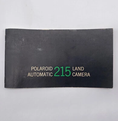 Vintage Polaroid 215 Pack Film Land Camera Manual Instructions Guide 1967 - Image 1 of 4