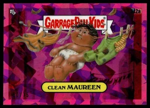 2023 Topps Garbage Pail Kids ZAFIRO LIMPIO MAURO ZAFIRO FUCSIA 60/75 242a - Imagen 1 de 2