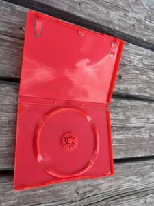 10 PIEZAS NUEVO ESTUCHE DVD INDIVIDUAL ESTÁNDAR DE 14 MM DE ALTA CALIDAD, ROJO, BRILLANTE, ENVÍO GRATUITO - Imagen 1 de 3