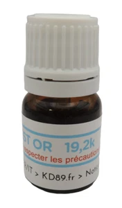 1 flacon réactif pour test, testeur, tester l'or 19,2 carats 800/1000 24k - KD89 - Foto 1 di 4