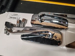 MZ Chrome Mirrors MZA X 2 M8 M10 ADAPTER Brand New Andy MZ Parts Uxbridge - Picture 1 of 4