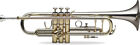 Levante LV-TR6315 Professionelles Bb Trompete, ML-Bohrung, Schallstück aus Nicke