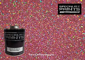 Quart of PINK HOLOGRAPHIC Metal Flake FX Medium - .008HEX, Automotive Custom - Picture 1 of 1